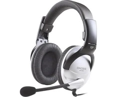 Koss | Ausinės | SB45 | su laidu | Ant ausų uždedamos | Mikrofonas | Sidabrinis/Juodas | Noise canceling