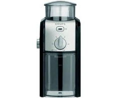Kavamalė Grinder electric for coffee Krups GVX242 (110W, grinding, juodos spalvos, sidabrinis color)