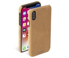 Dėklas Krusell Broby Cover Apple iPhone XS konjakas