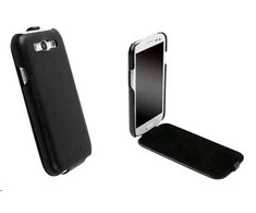 Dėklas Krusell SlimCover Samsung Galaxy S III Juodas (juoda)