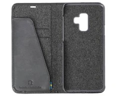 Dėklas Krusell Sunne 2 Card Foliowallet Samsung Galaxy A6+ (2018) juodas