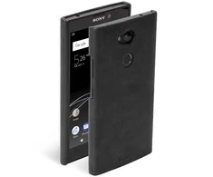 Dėklas Krusell Krusell Sony Xperia L2 Sunne Cover juoda/juodas 61247
