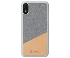 Dėklas Krusell Tanum Cover Apple iPhone XR nude/grau