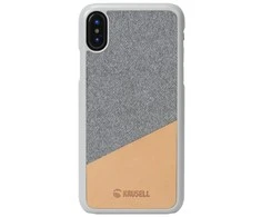 Krusell Tanum dėklas Apple Apple iPhone XS Max nude