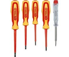5-ių atsuktuvų rinkinys elektrikui KS TOOLS