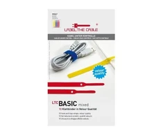 Organizer LABEL THE CABLE Sportinis žymeklis Różne kolory 10 vnt (LTC1130)