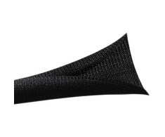 LABEL THE CABLE Cable sleeve 2m – juodos spalvos