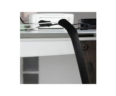 LABEL THE CABLE Cable sleeve 2m – juodos spalvos