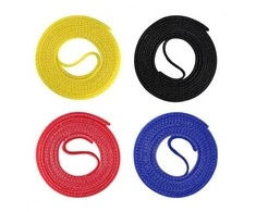 LABEL THE CABLE double-sided hook and loop tape roll, 4x 1m – assorted colours