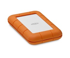 Kietasis diskas LaCie Rugged Secure 2 TB, Externe hard drive - baltas/oranžinis, USB-C 3.2 Gen 1 (5 Gbit/s)