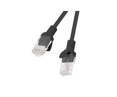 LANBERG PCU5-20CC-0200-BK Patchcord RJ45 kat. 5e UTP 2m juodas 10-Pack