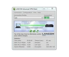 Maršrutizatorius „Lancom Advanced VPN Client“ („Windows“) – „Windows 10“ – „Windows 8.1“ – „Windows 8“ – „Windows 7“ – „Windows Vista“