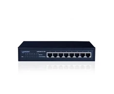 Šakotuvas Tinklo Įranga - LANCOM Jungiklis GS-1108 8-Port Gigabit Ethernet 16 Gbps Be Ventiliatoriaus