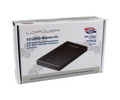 Pocket LC-Power USB-C 3.2 Gen 2 - 2.5 "SATA (LC-25U3-Becrux- C1)