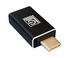Adapteris USB LC-Power USB-C - USB Juodas (LC-ADA-U31C)