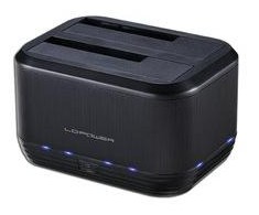 Prijungimo stotis LC-Power 2,5 "/ 3,5" SATA - USB 3.2 Gen 1 (LC-DOCK -U3-III)
