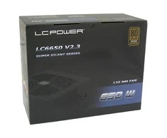 650 W LC-Power LC6650 V2.3 80+ bronza