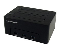LC-Power 2.5 "/ 3.5" SATA - USB 3.2 Gen 1 (LC- DOCK -U3-HUB)