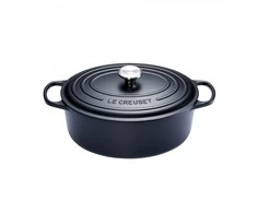 Le Creuset Bräter Signature oval 31cm juodas