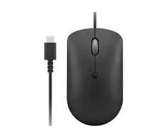 Lenovo | Compact Pelė | 400 | su laidu | USB-C | Raven juodas