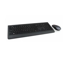Klaviatūra Lenovo 4X30H56804 - Standard - Wireless - RF belaidė - Juodas - su pele