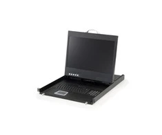 Level One LevelOne KVM jungiklis plačiaekranis LevelOne PS2/USB KVM-8901DE konsolė – KVM-8901DE