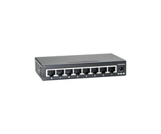 Šakotuvas Level One LevelOne GEU-0822 tinklo komutatorius Ne-valdomas Gigabit Ethernet (10/100/1000) Juoda