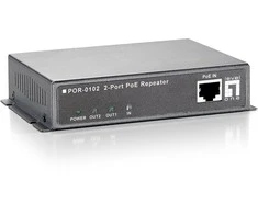 LevelOne LEVEL ONE POR-0102 Power over Ethernet PoE Extender šviesolaidinis keitiklis - 552014