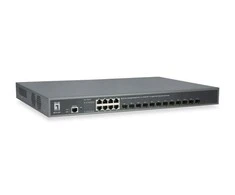 Šakotuvas Level One Jungiklis LevelOne 8 x GE GTL-2091 12xGSFP 19 "