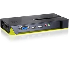 Level One Lenovo LevelOne KVM-0421 KVM jungiklis juodas, žalias