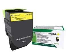 Lexmark grąžinimo programos dažų kasetė CS/CX417,517 | 3,5K grąžinimo programos dažų kasetė CS/CX417,517 | Kasetė | Geltona