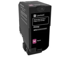 Lexmark 74C2HM0 tonerio kasetė Originalus Rausvai raudona 1 vnt