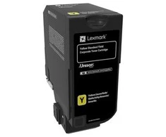 Lexmark Corporate | 74C2SYE | lazerinis Toneris Cartridge | Geltona