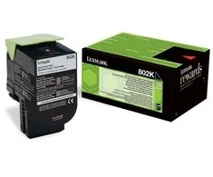 Lexmark Toneris Cartridge 80C20K0 Color lazerinis, Juodas