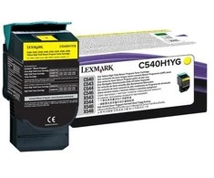 Lexmark C540H1YG Cartridge, Geltona, 2000 pages