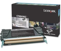 Lexmark (C746H1KG) Return, juoda kasetė