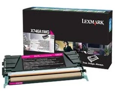 Lexmark X746A3MG kasetė, purpurinė, 7000 puslapių