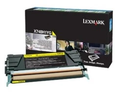 Lexmark X748H3YG kasetė, Geltona, 10000 puslapių