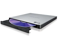 LG GP57ES40 optinių diskų įrenginys Juoda, Sidabras DVD±RW