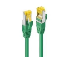 Tinklo Kabelis - LINDY RJ45 S/FTP LSZH Tinklo Kabelis, Cat.6A Kištukas, Cat.7 Neapdirbtas Kabelis, 15 m, Žalias