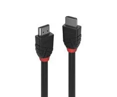 HDMI kabelis - LINDY Juodas Line Standartinis HDMI Kabelis, M/M, 15 m, Juodas