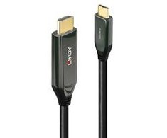 Lindy Adapteris - USB Type C į HDMI 8K60 1m Laidas 48Gbps Auksu Padengtas