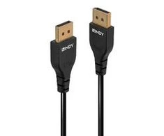 Lindy DisplayPort Laidas - 2m 1.4 32.4 Gbps 7680x4320@60Hz Auksu Padengtas