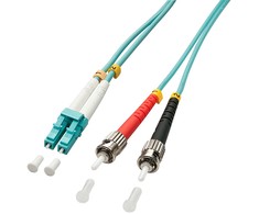 Lindy LC / ST optinis kabelis OM3 50 / 125um, Multimode, 20m (46386)
