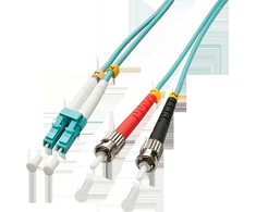 Lindy LC / ST optinis kabelis OM3 50 / 125um, Multimode, 20m (46386)