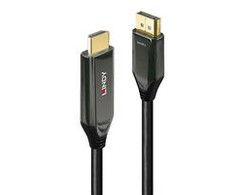 Kabelis Lindy LINDY DisplayPort HDMI 8K60 Adapterkabel Activ 2m