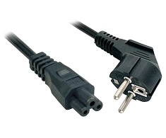 Maitinimo Laidas - LINDY Schuko į C5, 2.5A/250V, 2 m, Juodas