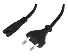 Maitinimo Laidas - LINDY Euro Kištukas į C7 Maitinimo Laidas, 3 m, Juodas