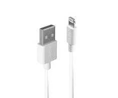 Kabelis - LINDY USB Type A į Lightning kabelis 3m 480Mbps baltas