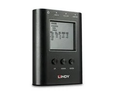 HDMI Analizatorius - LINDY HDMI 4K60 Signalo Analizatorius, 18Gbps, 3840x2160@60Hz, JUodas